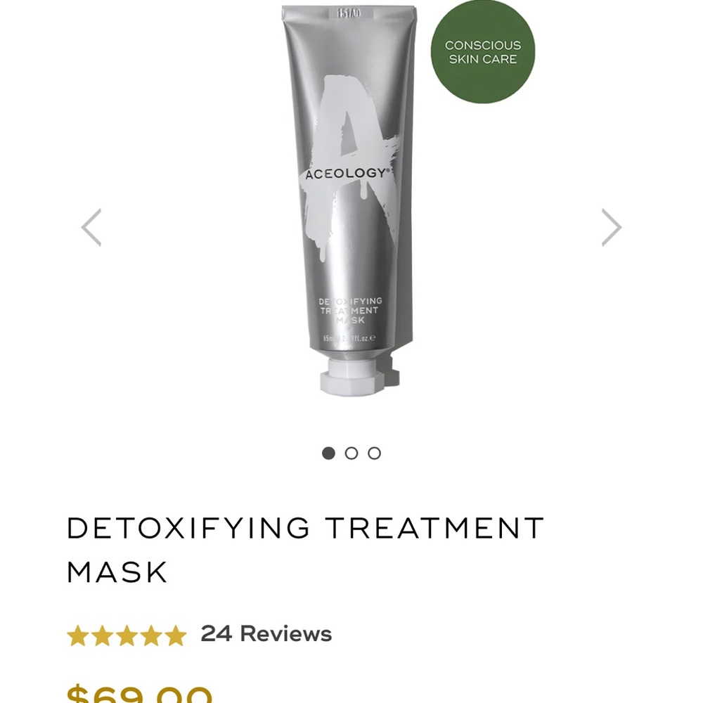 Aceology detox treatment mask